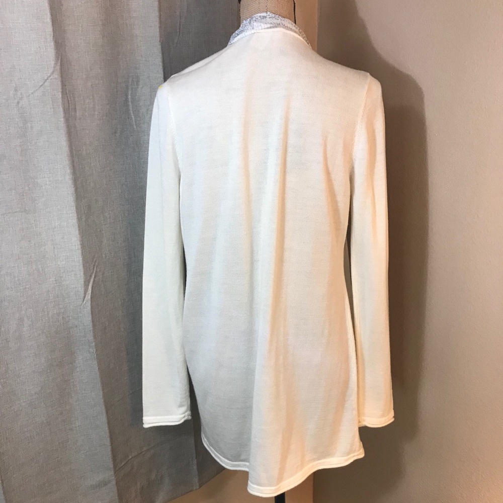 Soft Surroundings Waterfall Cardigan Women’s M - Picture 11 of 12